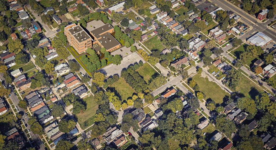Construction breaks ground on residential conversion of former Charles